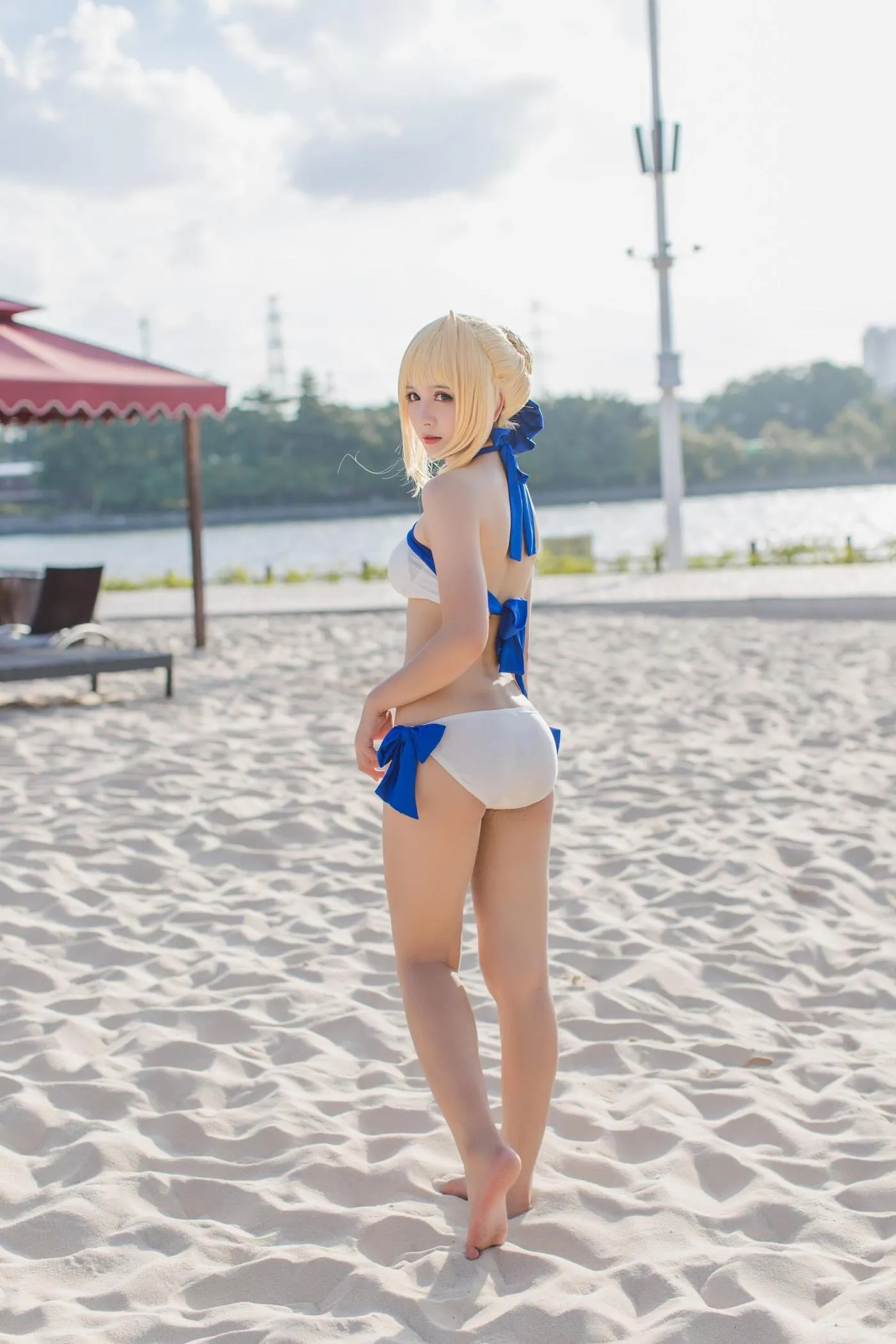 秋山AkI – NO.07 水着弓SABER [24P]插图8